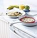Ozera 4 Pack Silicone Egg Rings Pancake Poachers Molds for Frying-Non Stick, One Size, Red