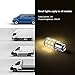 Smautop 10Pcs 12V 1157 Led Bulb BAY15D 7528 2057 2357 27SMD 5050 Warm White 3500K Car RV Turn Signal Backup Reverse Parking LED Light Bulbs - 2 Yr Warranty