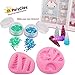 WIZOPLAY Polyclay Modeling Clay Crafting Unicorn Accessories Kit 10 PCS DIY Themed Crafting Projects Simple Step-by-Step Create Arts Figures