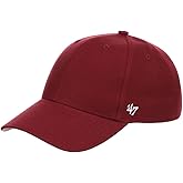 '47 Blank Classic MVP Cap, Adjustable Plain Structured Hat for Men and Women – Cardinal Red