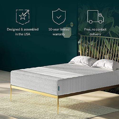 Leesa Legend Hybrid 12" Mattress, Queen Size Luxury Dual Hybrid