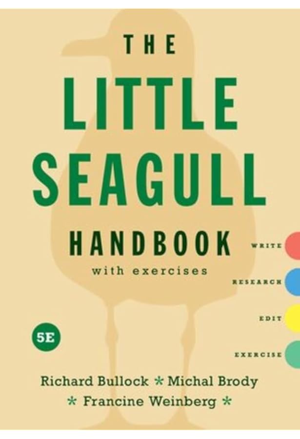 Amazon.com: The Little Seagull Handbook with Exercises, 3e with