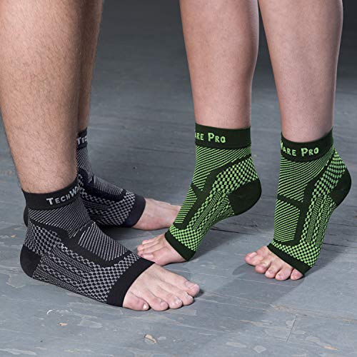 TechWare Pro Ankle Brace Compression Sleeve Relieves Achilles