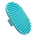 DYBEN Pet Bath Brush/Soft Rubber with Massage Teeth/Curry Shampoo Washing Brush/Perfect for Dogs & Cats Grooming