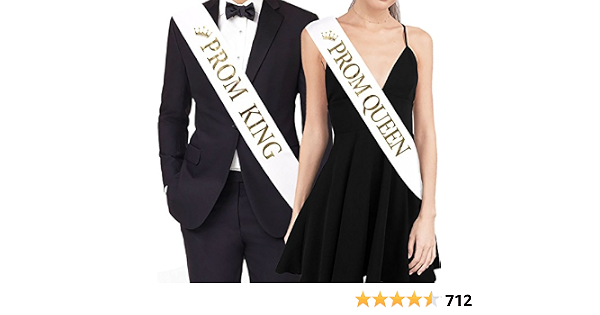 prom queen sashes graduation party 