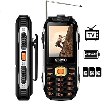 Generic Servo Max 2 4 Inch 4000mah 3 Sim Card Tv Amazon In