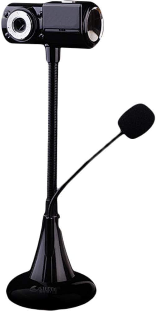 Leomodo Webcam 12MP HD Web Camera for Skype Live Class Conference with Built-in Microphone USB Plug and Play Video Camera, Widescreen Video