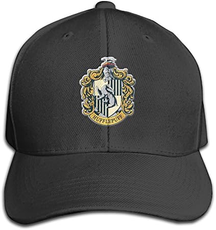 Harry Potter Hufflepuff Baseball Cap Hat Velcro Adjustable