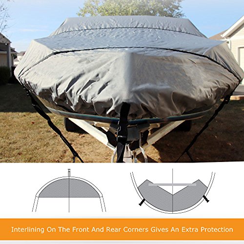 Leader-Accessories-300D-Polyester-5-Colors-Waterproof-Trailerable-Runabout-Boat-Cover-Fit-V-hull-Tri-hull-Fishing-Ski-Pro-style-Bass-Boats-Full-Size