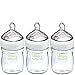 NUK Simply Natural Baby Bottle, Clear,  5 Ounce (Pack of 3) primary