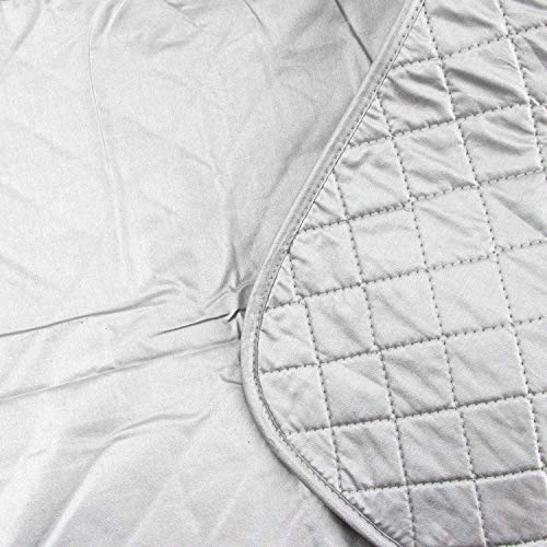 WLLIFE Ironing Mat, Large Travel Ironing Blanket, Thickened Heat Resistant Ironing Pad Cover for Table Top, Kitchen Counter Top,Laundry Room, Etc,Very Convenient for Quick Touch Up(47 x 21.5 inch)