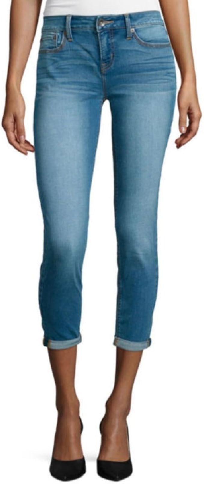 topshop faux leather shorts