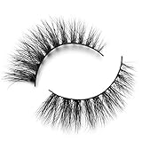 Lilly Lashes 3D Mink Doha | False Eyelashes | Dramatic Look and Feel | Reusable | Non-Magnetic | 100% Handmade & Cruelty-Free