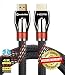 4K HDMI Cable/HDMI Cord 12ft - Ultra HD 4K Ready HDMI 2.0 (4K@60Hz 4:4:4) - High Speed 18Gbps - 26AWG Braided Cord-Ethernet/3D/HDR/ARC/CEC/HDCP 2.2/CL3 by Farstrider