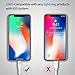 Lightning Cable, VIPFAN 4Pack [2X3ft 2X6ft] Nylon Braided 8 Pin iPhone Charger Cord to USB for Charging iPhone X/8/8plus/7/7plus/6/6s/6plus/6s plus/5s/SE/iPod/iPad [White]