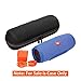 XANAD Hard Case for JBL Charge 3/Essential Waterproof Portable Wireless Bluetooth Speaker - Travel Storage Protective Bag