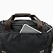 Travel Duffel Bags for Men Canvas Weekend Carry-on Luggage Tote Bag (Black)