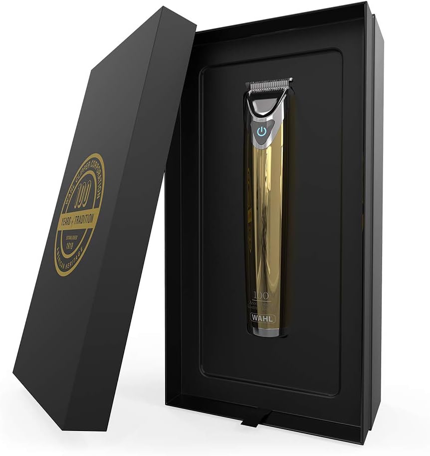 100th year limited edition gold lithium ion trimmer