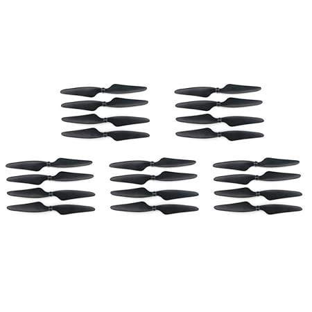 MMLC 10 stücke CW + 10 stücke CCW Propellerblätter Propeller Für HUBSAN H501S X4 H501C (a)