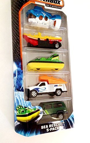 Matchbox, 2015 Sea Rescue 5-Pack