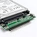 QNINE Laptop SATA to IDE Adapter, Convert 2.5 Inch Serial ATA HDD Hard Disk Drive or SSD to 44 Pin Male PATA Port, Parallel Type