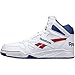 Reebok Royal BB4500 HI M42662 Men's Basketball Shoes (7.5 D(M) US, White/Steel/Dark Royal/Red)