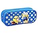 Despicable Me Minions Authentic Licensed Single Zipper Pencil Case (Blue)