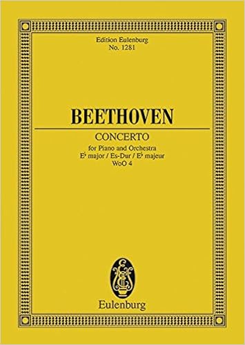 Concerto In E Flat Major Woo 4 For Piano And Orchestra Poche Beethoven Ludwig Van 0003795763037 Amazon Com Books