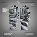 TrailHeads Women's Space Dye Touch Screen Knit Gloves - black & white