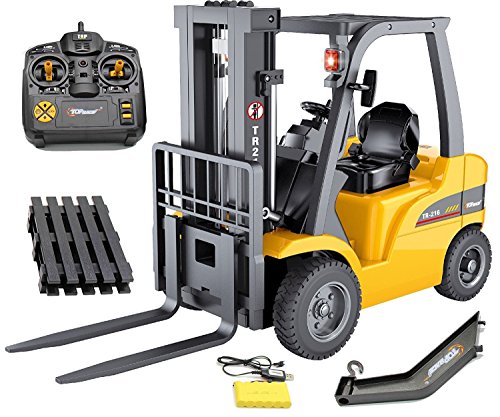 Top race jumbo remote control forklift, 8 channel full …