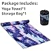 ADORENCE Non Slip Yoga Towel (Upgraded PVC Grippies+Side Pockets) Microfiber Sweat Absorbent & Quick Dry Mat Towel – Ideal for Hot Yoga, Pilates and Workoutthumb 4
