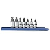 GEARWRENCH 7 Pc. 3/8" Drive Ball End Hex Bit Socket Set, Metric - 80587