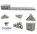 Twiddler Toys 5MM 216 Pieces Rollable Magnets Sculpture Fidget Building Blocks Toys for Intelligence Development – Magnetic Office Toy & Stress Relief for Adults