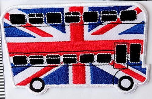 London BUS Cloth Sticker for Laptops, Notebooks. Can remove and use it with a new surface you like again and again with no adhesive residu. Made in Thailand from Naree2016., Guaranteed quality