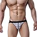 Binmer(TM) Mens Hot Sexy Jockstrap Underwear Boxer Brief Shorts Underpants (M, White)