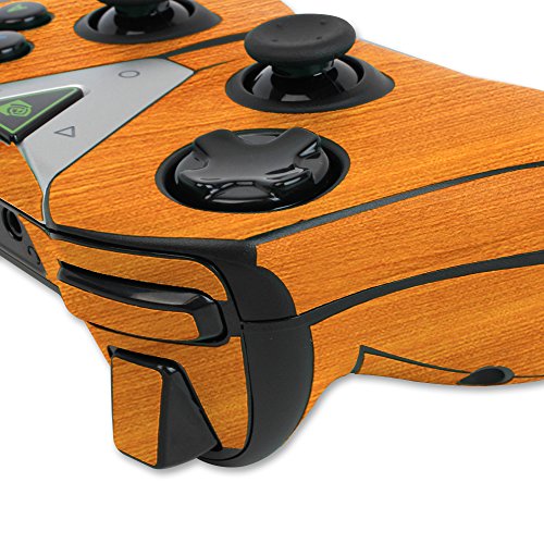 Skinomi Light Wood Full Body Skin Compatible with NVIDIA Shield TV (Controller Kit only)(2015)(Full Coverage) TechSkin Anti-Bubble Film