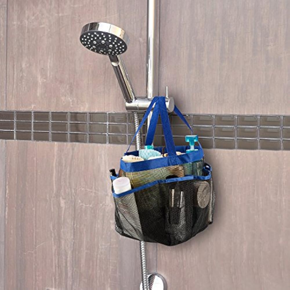 Shower Caddies IPEGTOP Portable Mesh Caddy, Quick Dry Tote Hanging Bath