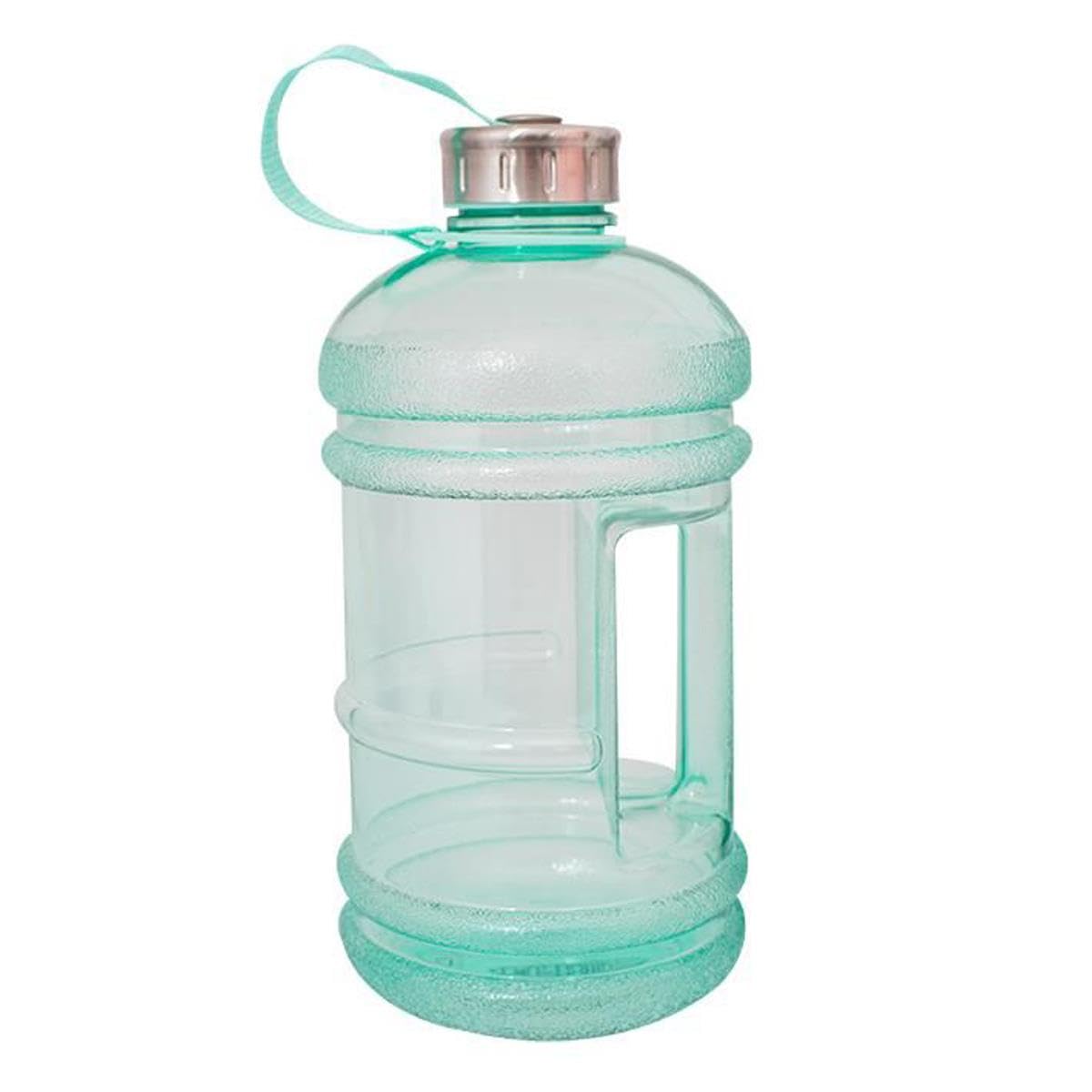 Large Drinking Bottle Sports Water Bottle 2.2L with Easy Carry Handle Gym Bottle Extra Large Sports Bottle 2.2 Litre Bottle Barrel