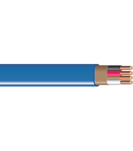 romen！ Southwire 63946926 Romex SIMpull NM-B Cable, Blue Jacket, Copper