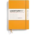 LEUCHTTURM1917 - Notebook Hardcover Medium A5-251 Numbered Pages for Writing and Journaling (Rising Sun, Dotted)