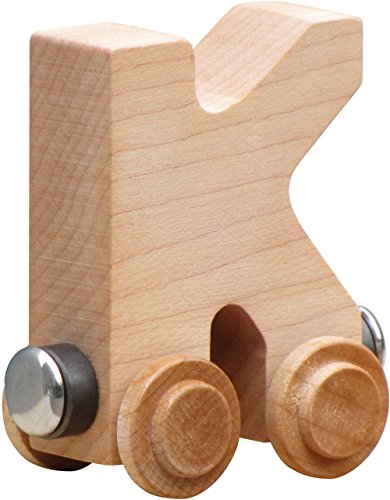 NameTrain Clear Finish Letter Car K - Made in USA