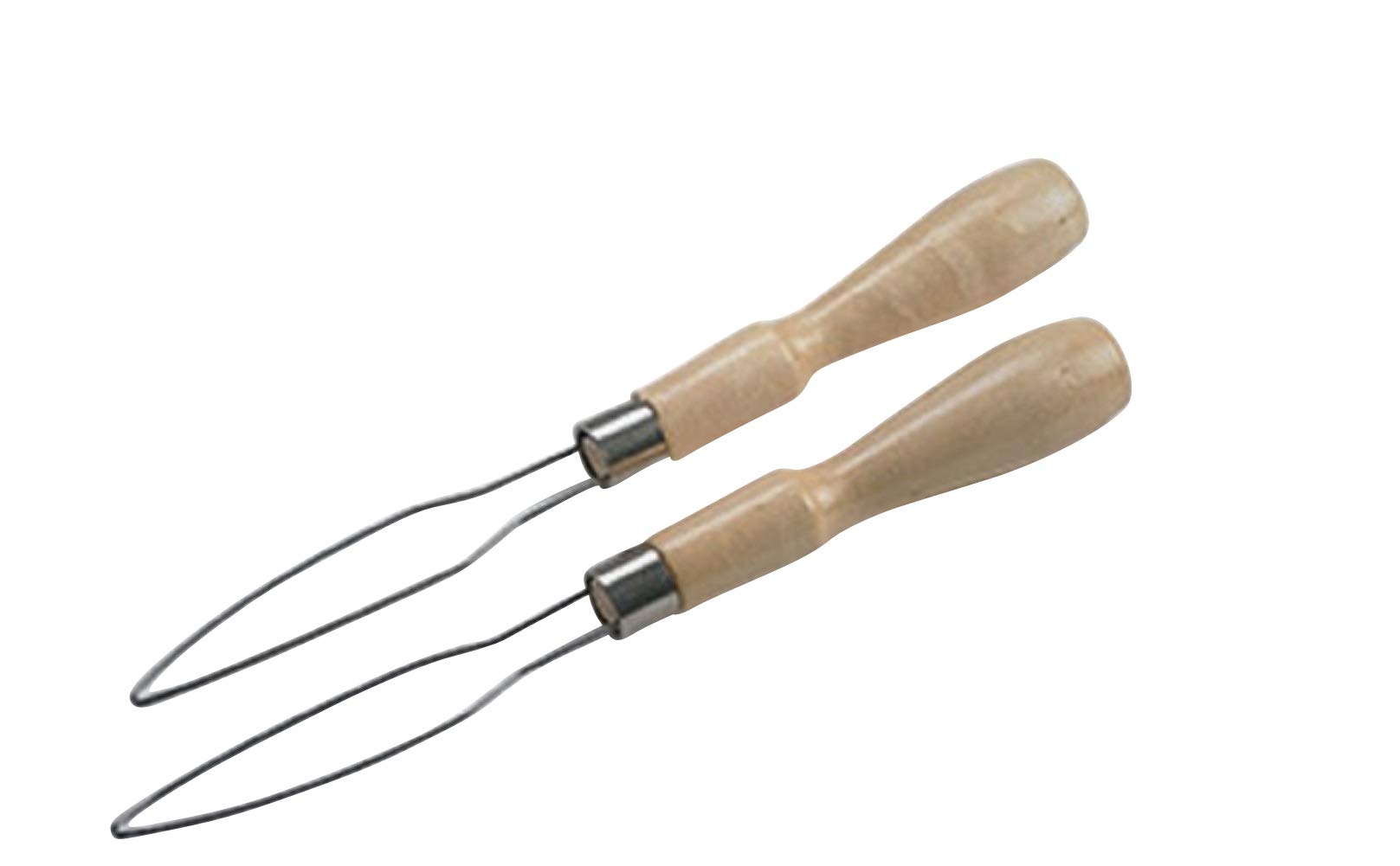 2 piece Set button helper/Button Hook/Loop Pull Through