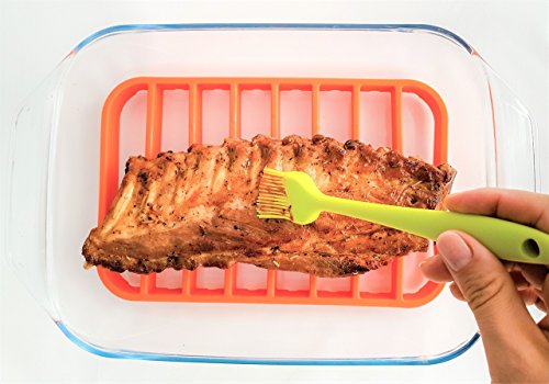 Roasting Rack for Pan - Oven Rack | Cooking Rack for Oven Use - Roast Rack Nonstick - Orange by STAN BOUTIQUE