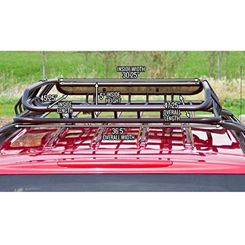 Rage Powersports Apex ER-08208S Heavy Duty SUV Roof Cargo Basket