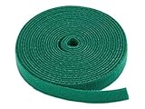 Monoprice Fastening Tape 0.75inch One Wrap Hook & Loop Fastening Tape 5 yard/Roll - Green (2)