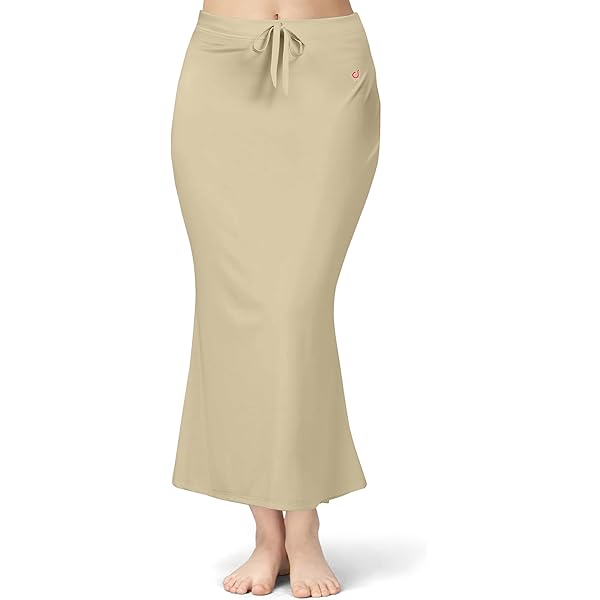 Jaanvi Fashion Women's Cotton Blend Fishcut Saree Shapewear,Petticoat,Skirt, Comfortwear(Side Slit) (XL, Salmon Pink) Price In UAE | Amazon UAE - Foto 8