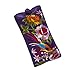 Eyeglass Pouch - Embroidered Floral (Purple)