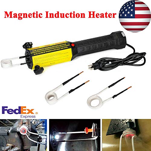 DOMINTY Induction Mini Ductor Magnetic Heater Kit Bolt Remover Flameless Heat Tool 110V