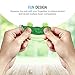 Maxboost Fidget Bean Fidget Toy Squeeze-a-Bean Soybean (3 Pack) Edamame Keychain Set [Mobile Keyring Friendly] Prime Stress Reliever Focus Fidget Toys for Kid and Adult Great for Work, Office, School