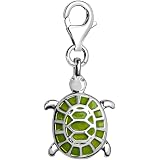 Quiges Charm Anhänger Taube – Versilbert, Für Bettelarmbänder, 3,6 Cm, Mit Karabinerverschluss